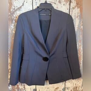 Iris Setlakwe Blazer charcoal gray size 4 Single button